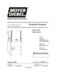 Moyer Diebel MH-60M2 Service manual