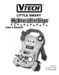 VTech My Beary First Steps User`s manual