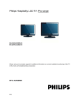 Philips 19HFL3330D/10 User guide