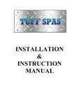 Master Spas TS 120 Instruction manual