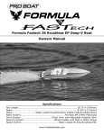 ProBoat Formula Specifications
