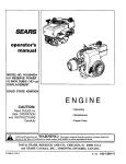 Craftsman 143.994024 Operator`s manual