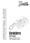 Uniden XSA1255+1 Specifications