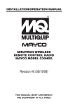 MULTIQUIP C30HDG Specifications