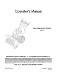 Yard-Man 769 Operator`s manual