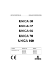 Eng werkdoc Unica 50-52-65-70-100.indd