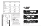 PYLE Audio PYLE PRO PDCD200N Specifications