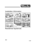Miele ESW 760-25 Technical information