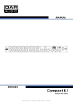 DAPAudio ACX-34 Product specifications