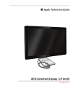 Apple LED Cinema Display (27-inch Specifications