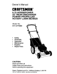 Craftsman 917.377690 Owner`s manual