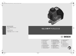 Bosch GLL2-50 Operating/s Operating instructions