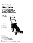 Craftsman 917.377575 Owner`s manual