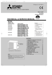 Mitsubishi Electric SEZ-KA71VA Service manual