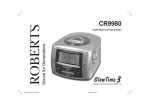 Roberts CR9980 Specifications