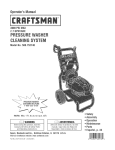 Craftsman 580.752140 Operator`s manual