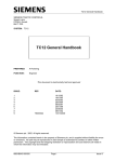 Siemens TC12 User guide