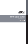 ATEN VM0404H User manual