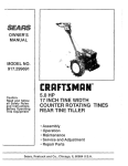 Craftsman 917.299691 Owner`s manual