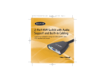 Belkin F1DK102PEA User manual