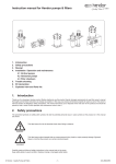 Velocity Edge MX120 Instruction manual