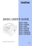 Brother DCP-7057 User`s guide