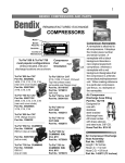 BENDIX TU-FLO 501 AIR COMPRESSOR Product specifications