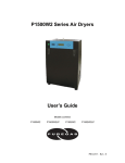 Puregas P1502W2LP User`s guide