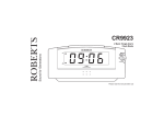 Roberts CR9923 Specifications