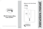 PURE Marvella RO Specifications