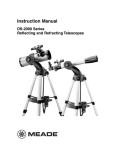 Meade DS-2060 Instruction manual