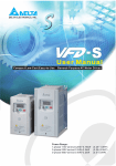 Delta Electronics AC Drive VFD-F Series Specifications