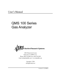 QMS SC-100 User`s manual