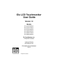 Elo TouchSystems B-Series User guide