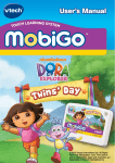 VTech Dora Alphabet Journey User`s manual