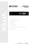 Vitek VT-E4 User`s manual