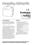 Morphy Richards IB48880 Operating instructions