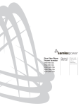 Samlexpower SSW-600-12A Owner`s manual