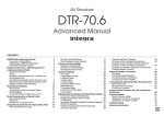 Metronic DTR-02 Instruction manual