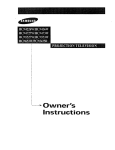 Samsung HCN553W Operating instructions