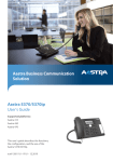 Aastra 5370ip User`s guide