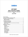 Uniden UIP1868P System information
