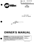 Miller MTTF-2525W Specifications