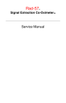 Masimo Rad-5v Service manual