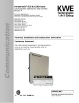 Viessmann SCU224 Technical information