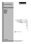 Makita HR2442 Instruction manual