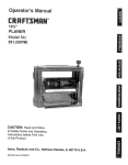 Craftsman 351.233780 Operating instructions