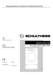Schulthess TRI 9250 Technical data