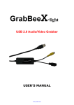 ysctech GrabBeeX-light User`s manual