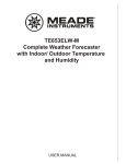 Meade TE653ELW-M User manual